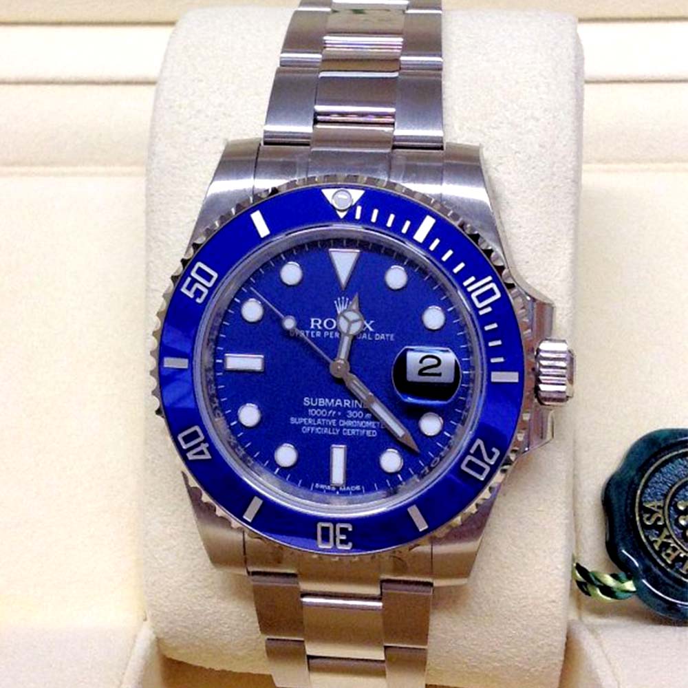 Submariner White Gold ‘’Blue Dial’’